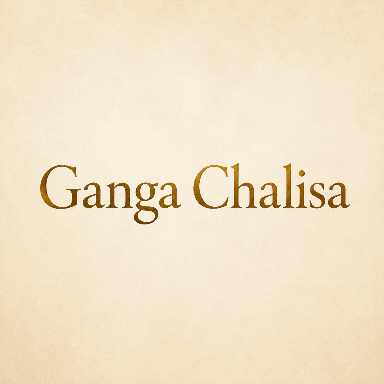 Ganga Chalisa